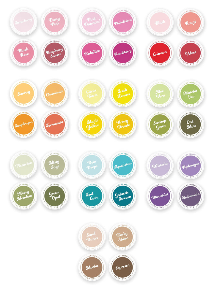 Secret Garden 2025 Complete Fresh Dye Ink Bundle