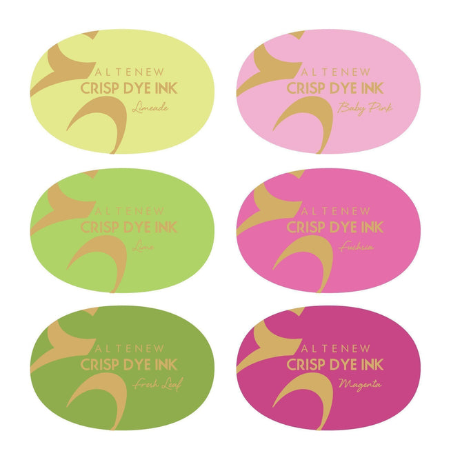 Altenew Ink Bundle Spring Bouquet Crisp Dye Ink Oval Set