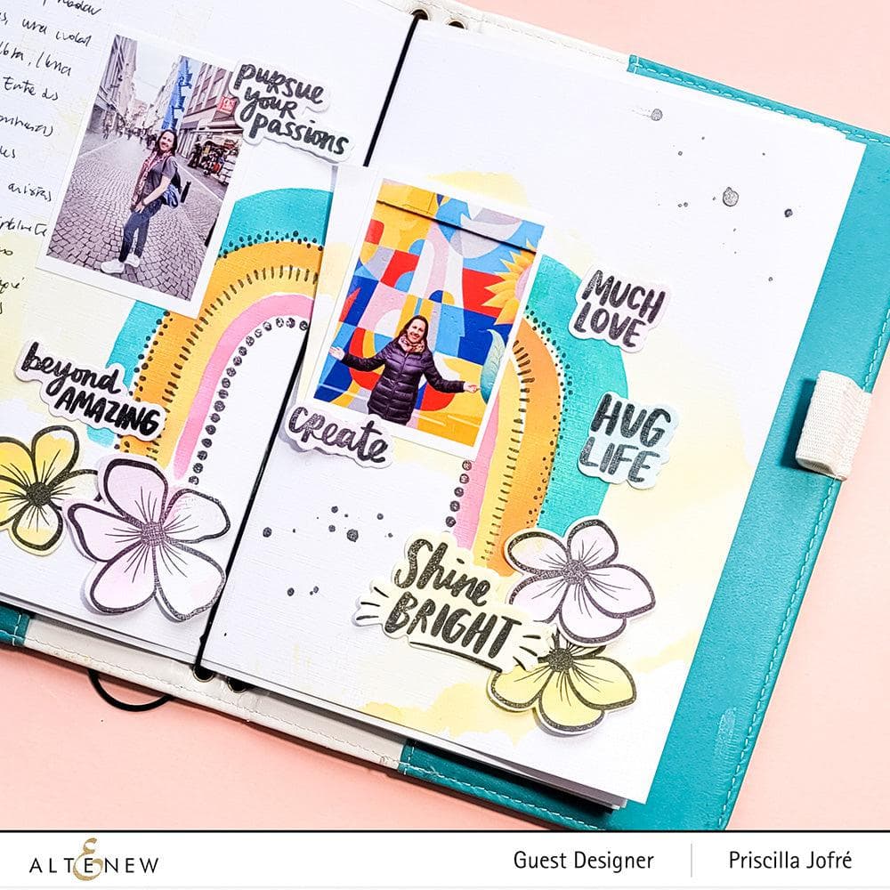 Altenew Ink Bundle Summer Sunrise & Ocean Dreams Fresh Dye Ink 6 Mini Cube Set Bundle