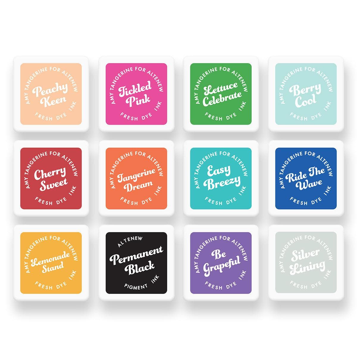 Altenew Mini Ink Cubes-Spring Bouquet 6-pack Crisp ALT3105 - Sunny Studio  Stamps
