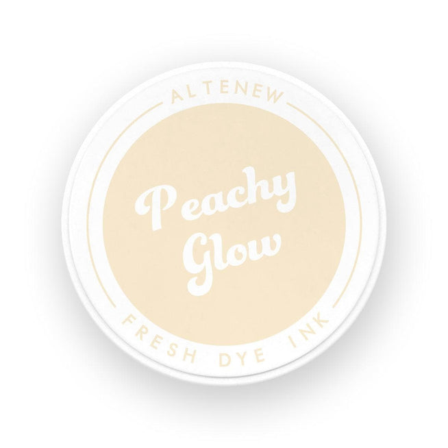 Altenew Sun-Kissed Delights Fresh Dye Ink bundle with vibrant ink pads in sunny yellow and orange shades.
