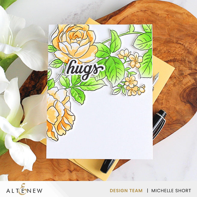 Altenew Sun-Kissed Delights Fresh Dye Ink bundle with colorful ink pads in vibrant shades, perfect for stamping and craft projects.