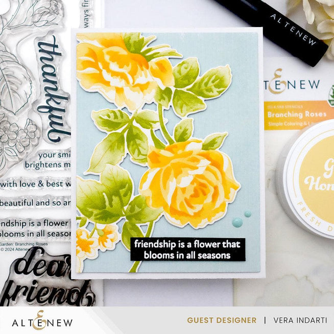 Altenew Sun-Kissed Delights Fresh Dye Ink bundle featuring vibrant ink pads for stamping and crafting projects.