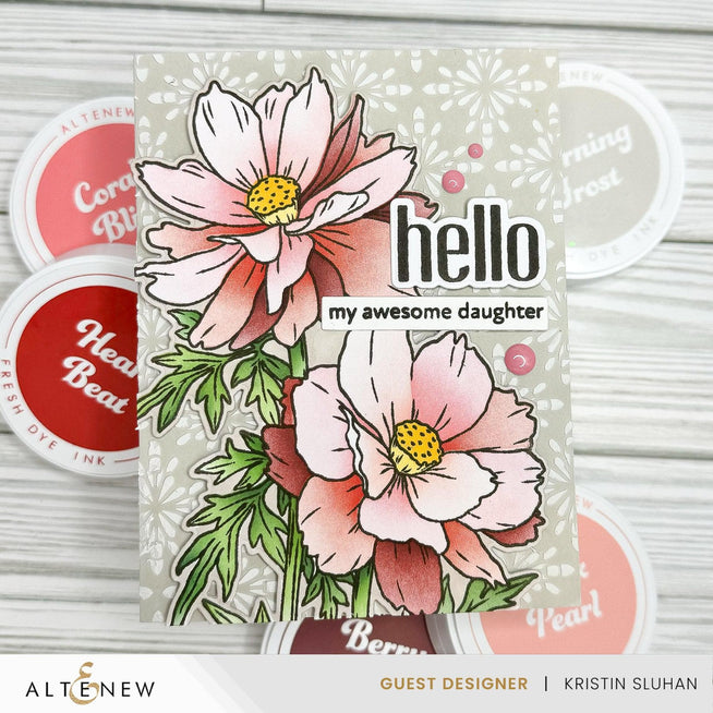Altenew Tea Party Fresh Dye Ink bundle with multiple vibrant ink pads for stamping and crafting projects.