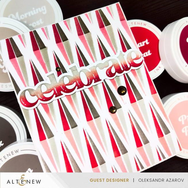 Altenew Tea Party Fresh Dye Ink bundle featuring vibrant ink pads in various shades for crafting and stamping projects.