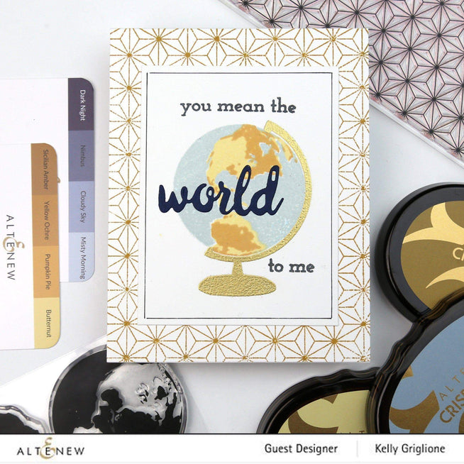 Altenew Ink Bundle Tranquility Crisp Dye Ink Oval Bundle