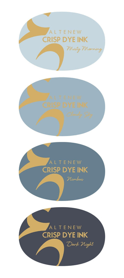 Altenew Ink Bundle Tranquility Crisp Dye Ink Oval Bundle