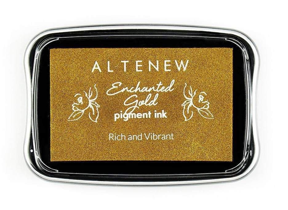 Altenew Ink & Re-inker Bundle Enchanted Gold Pigment Ink & Re-inker Bundle