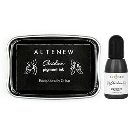 Altenew Ink & Re-inker Bundle Obsidian Pigment Ink & Re-inker Bundle