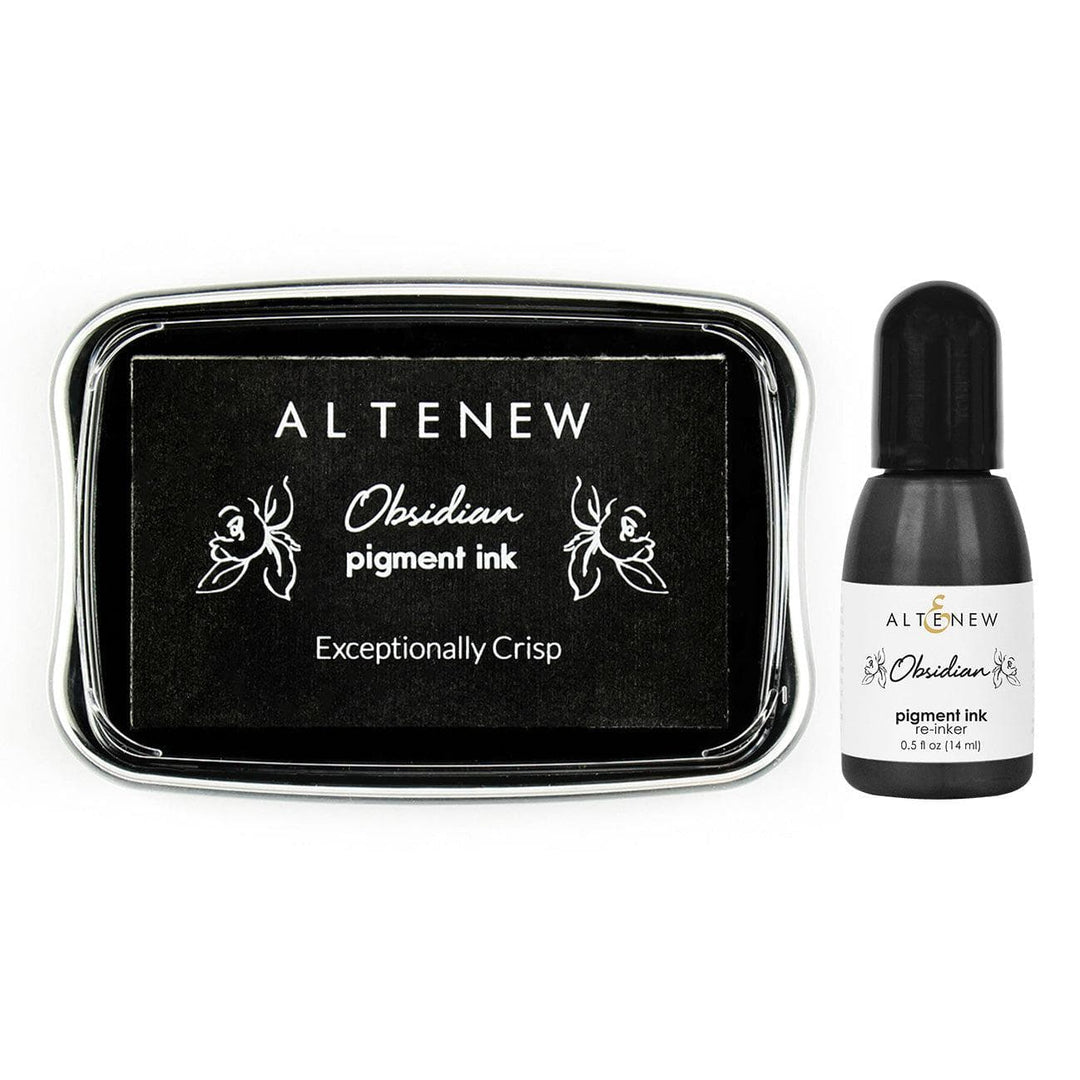 Altenew Ink & Re-inker Bundle Obsidian Pigment Ink & Re-inker Bundle
