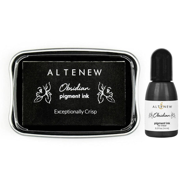 Altenew Ink & Re-inker Bundle Obsidian Pigment Ink & Re-inker Bundle