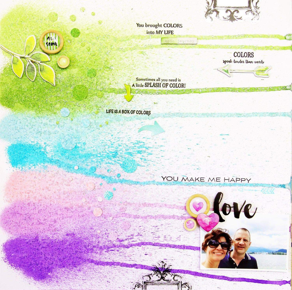 Altenew Ink Spray Bundle 12 Metallic Shimmer Ink Spray Bundle