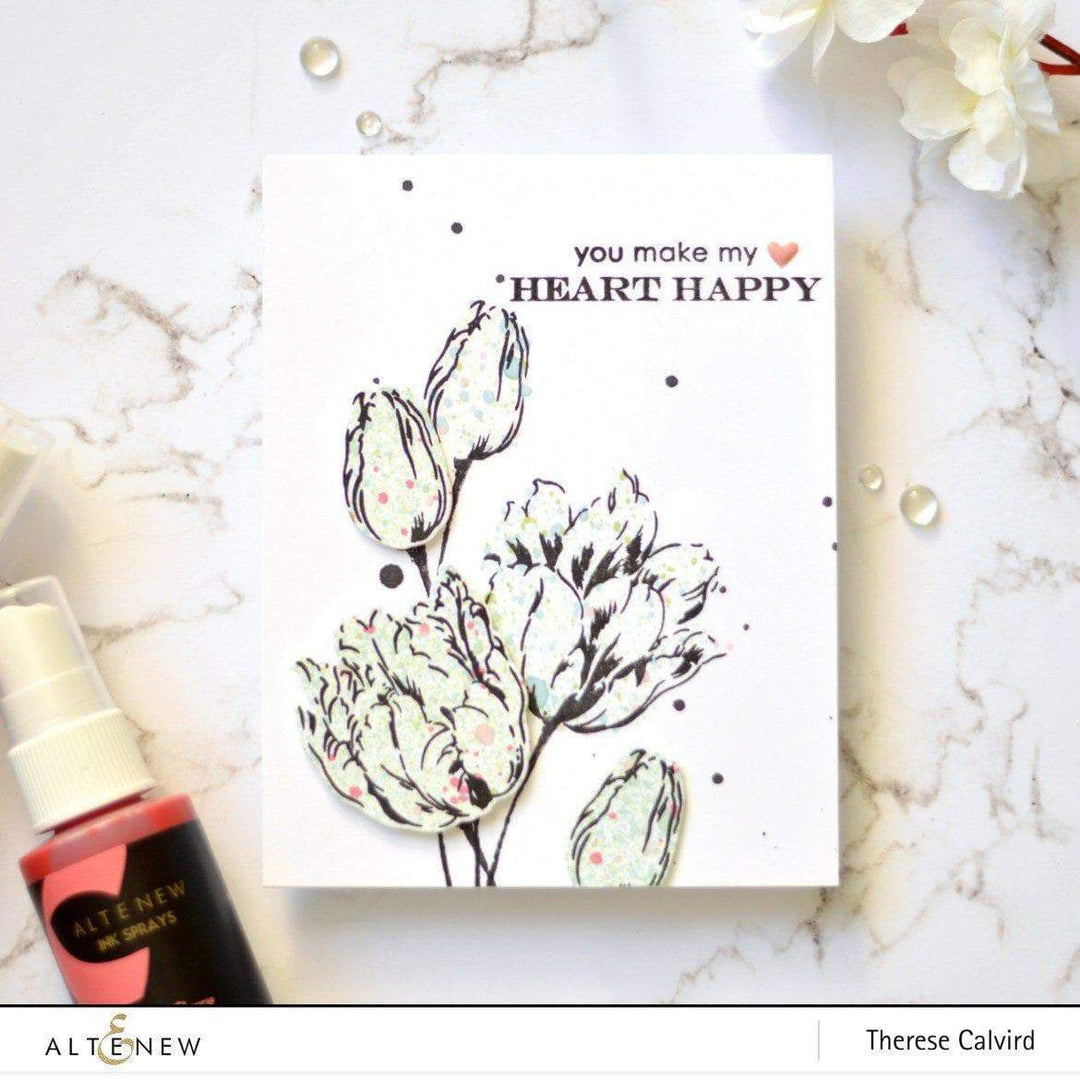 Stewart Superior Ink Spray Coral Berry Metallic Shimmer Ink Spray