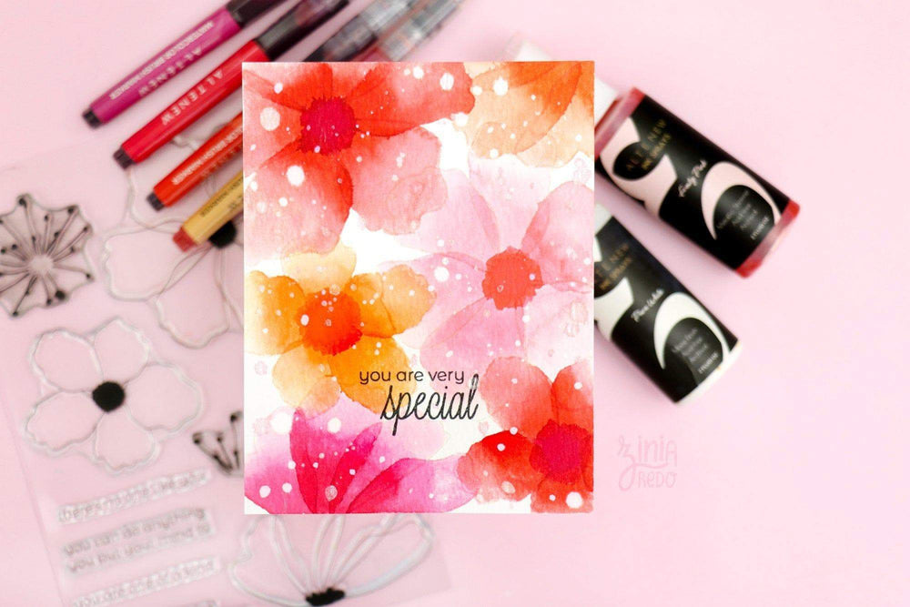 Stewart Superior Ink Spray Frosty Pink Metallic Shimmer Ink Spray