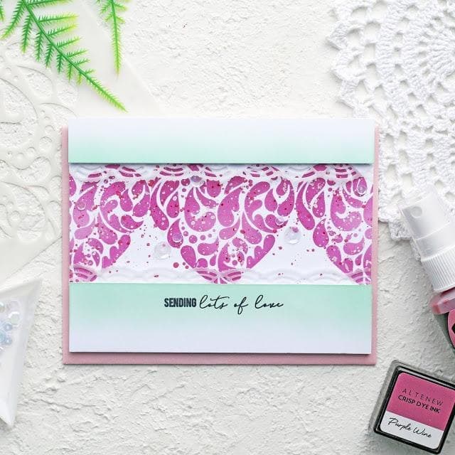 Stewart Superior Ink Spray Puffy Heart Metallic Shimmer Ink Spray