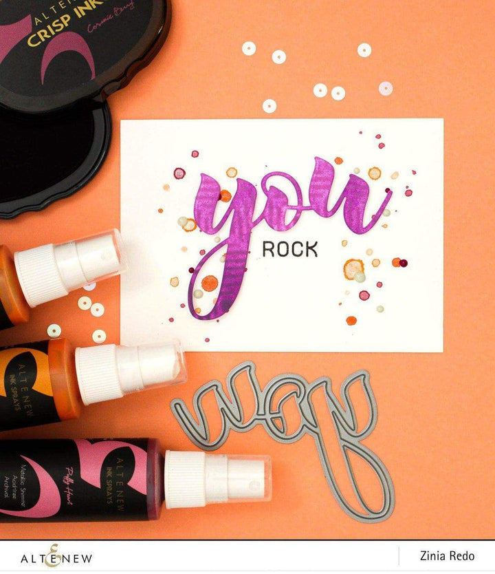 Stewart Superior Ink Spray Puffy Heart Metallic Shimmer Ink Spray