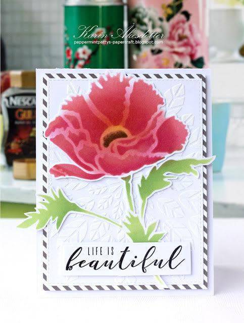 Altenew Ink Spray & Stencil Bundle Leaf Burst Stencil & Ink Spray Bundle