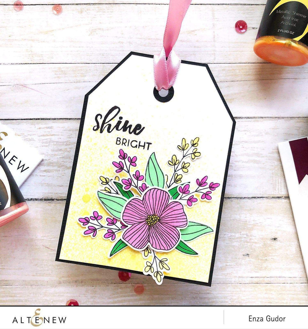 Stewart Superior Inks Baby Pink Crisp Dye Ink