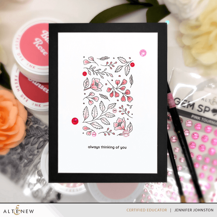 Blushberry Bliss Fresh Dye Ink Mini Cube Set