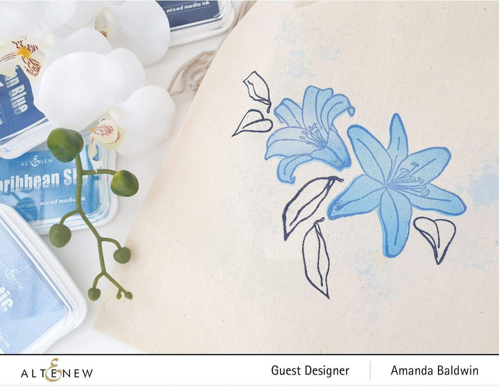 Tsukineko Inks Caribbean Sky Pigment Ink