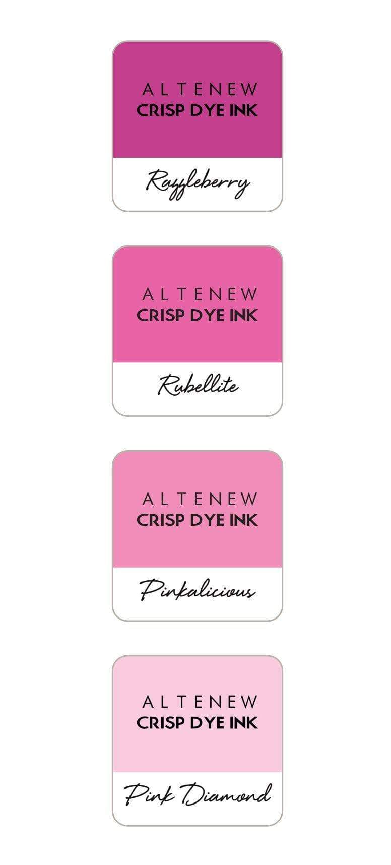 Stewart Superior Inks Cherry Blossom Crisp Dye Ink Mini Cube Set
