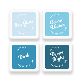 Stewart Superior Inks Cool Summer Night Fresh Dye Ink Mini Cube Set