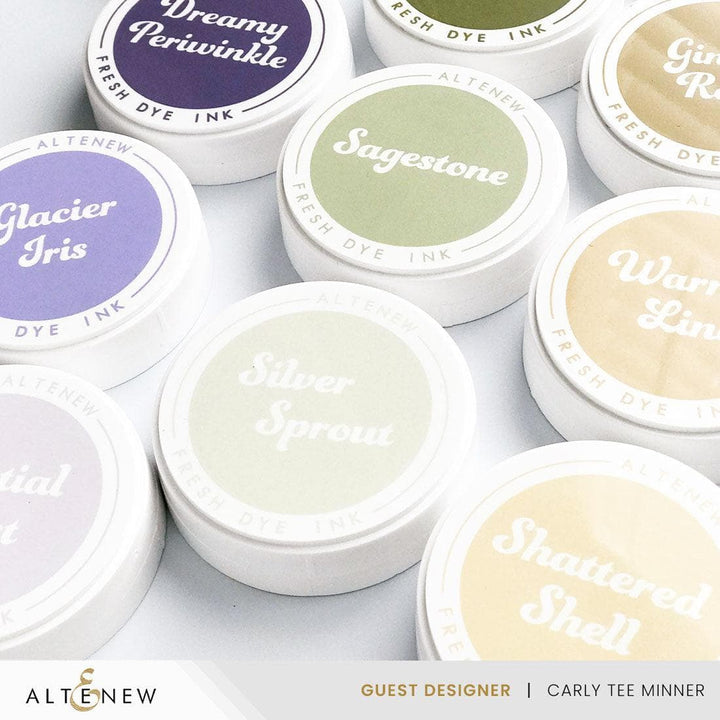 Earth Tones Fresh Dye Ink Mini Cube Set