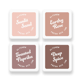 Earthy Embrace Fresh Dye Ink Mini Cube Set