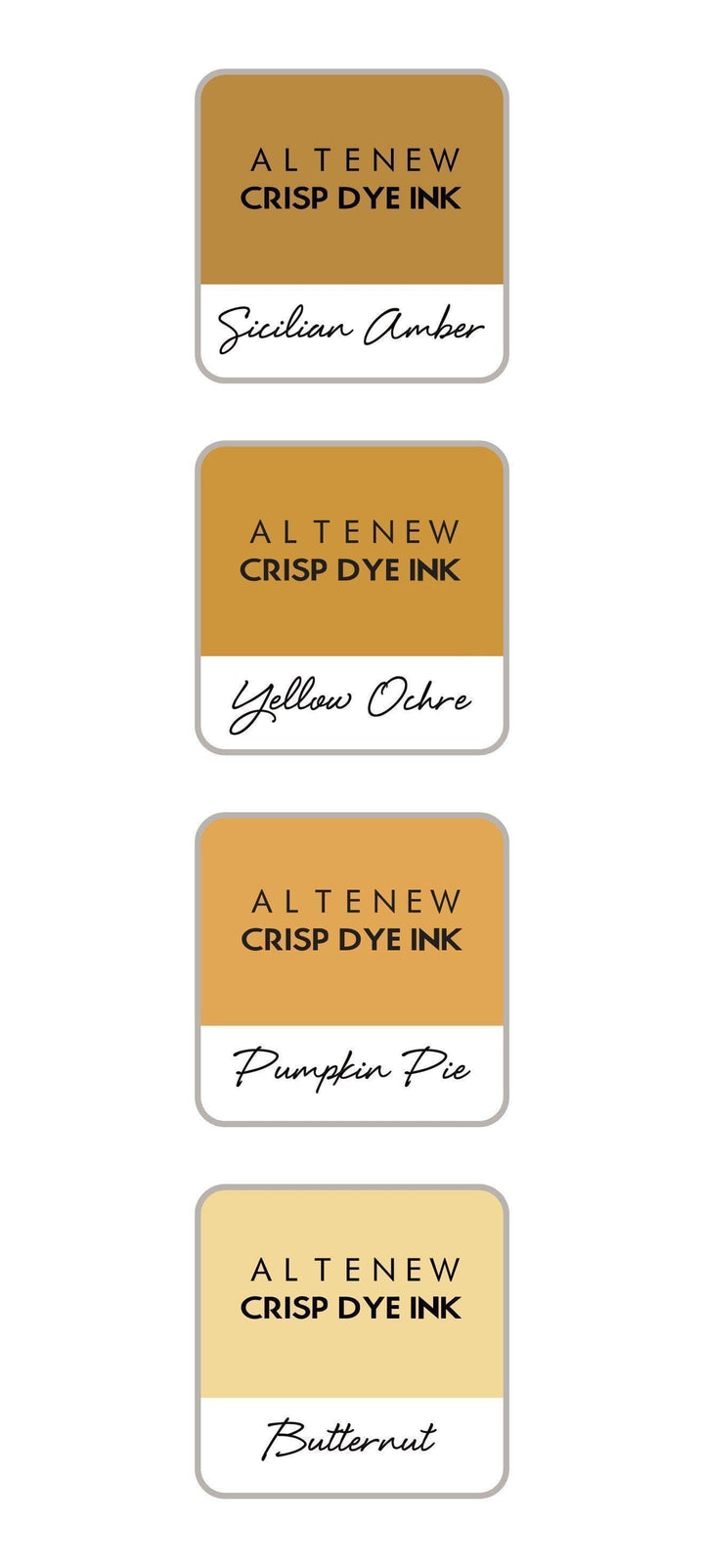 Stewart Superior Inks Fall Harvest Crisp Dye Ink Mini Cube Set