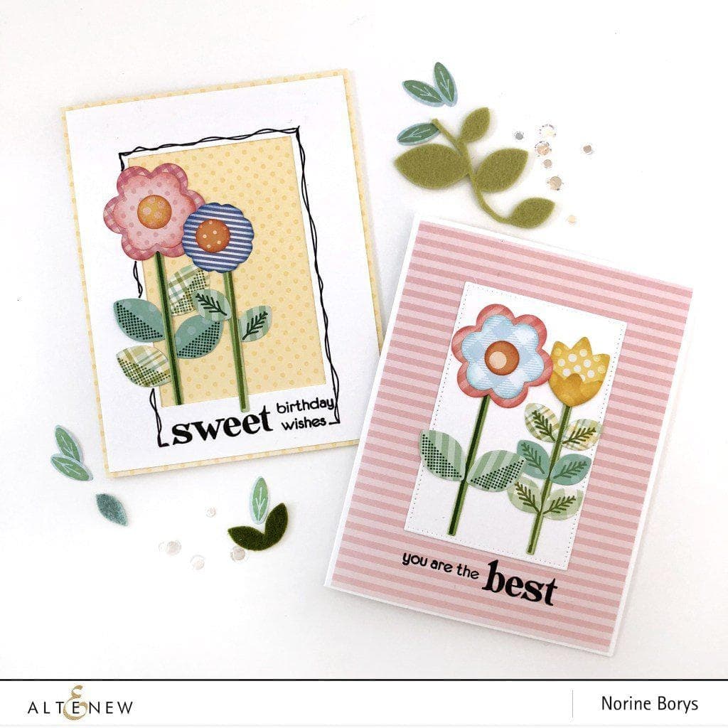 Altenew Mini Ink Cubes-Spring Bouquet 6-pack Crisp ALT3105 - Sunny