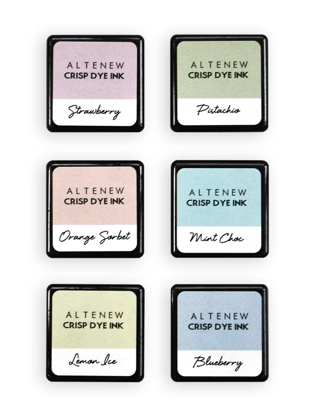 Stewart Superior Inks Frozen Delights 6 Crisp Dye Ink Mini Cube Set