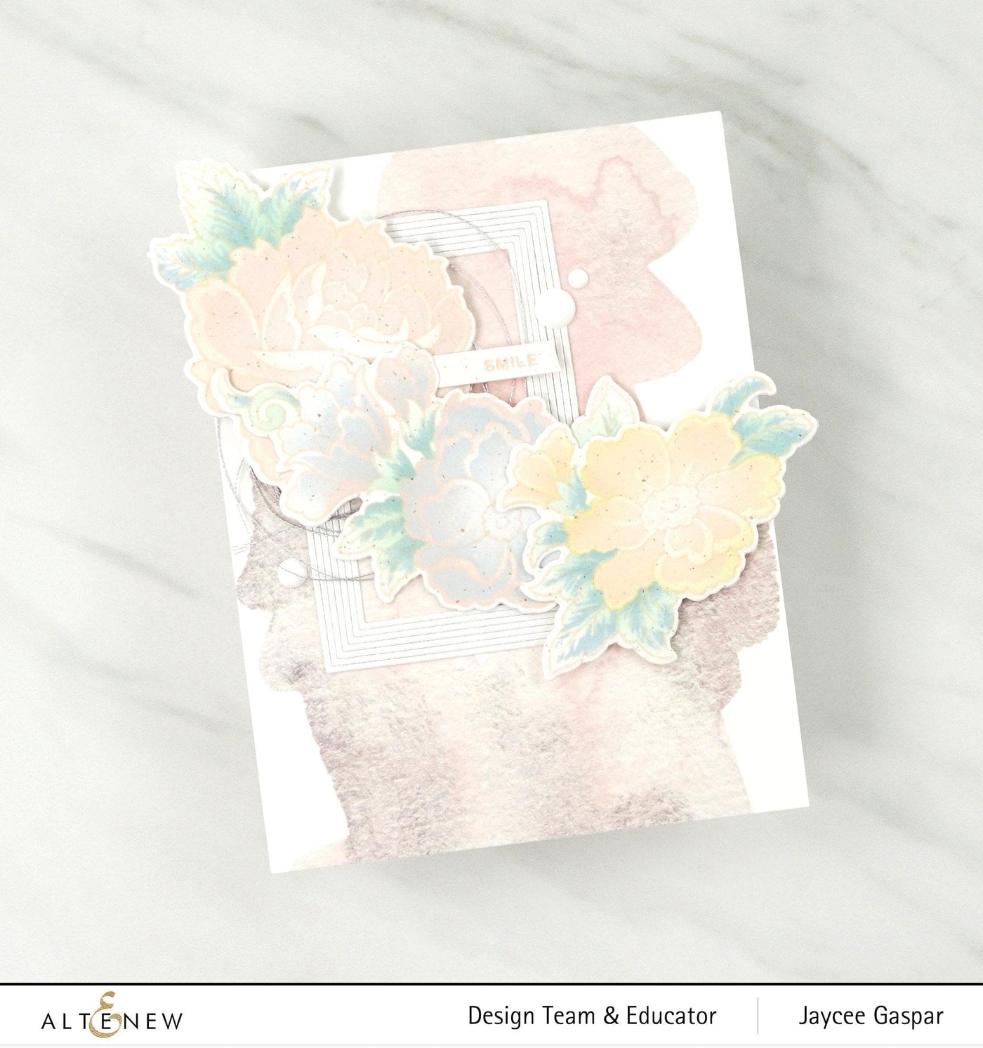 Altenew Mini Ink Cubes-Spring Bouquet 6-pack Crisp ALT3105 - Sunny Studio  Stamps
