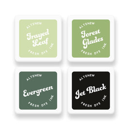 Stewart Superior Inks Green Fields Fresh Dye Ink Mini Cube Set