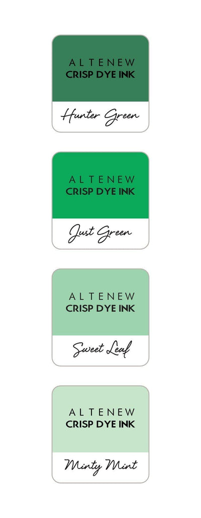 Stewart Superior Inks Green Meadows Crisp Dye Ink Mini Cube Set