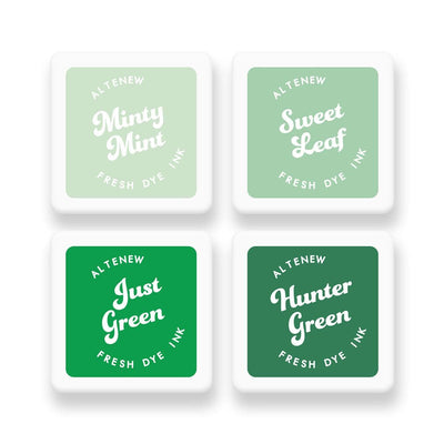 Green Meadows Fresh Dye Ink Mini Cube Set