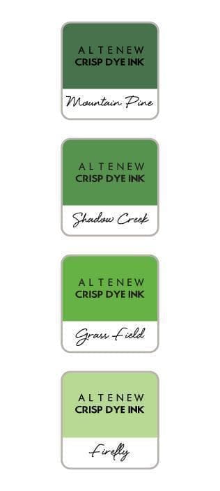 Stewart Superior Inks Green Valley Crisp Dye Ink Mini Cube Set