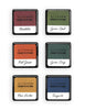 Stewart Superior Inks Jewel Tones 6 Crisp Dye Ink Mini Cube Set