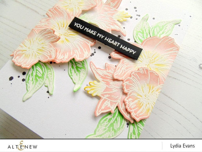 Altenew Just Green Crisp Dye Ink pad with vibrant green ink in a compact ink pad for stamping and crafting.
