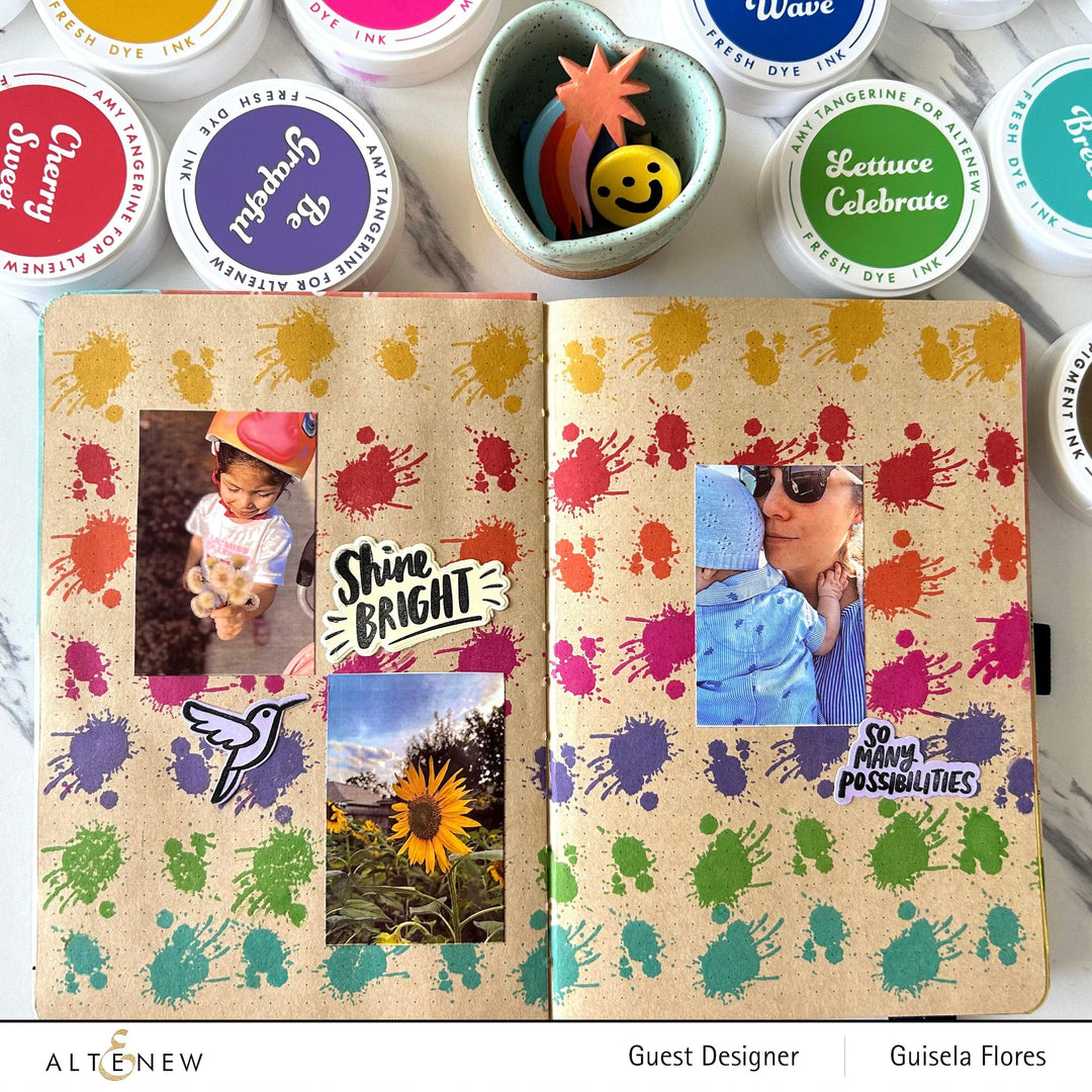 Stewart Superior Inks Ocean Dreams Fresh Dye Ink 6 Mini Cube Set