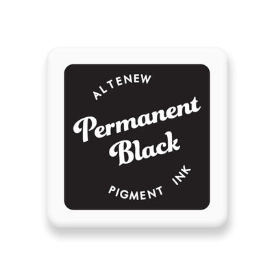 Permanent Black Pigment Ink Mini Cube