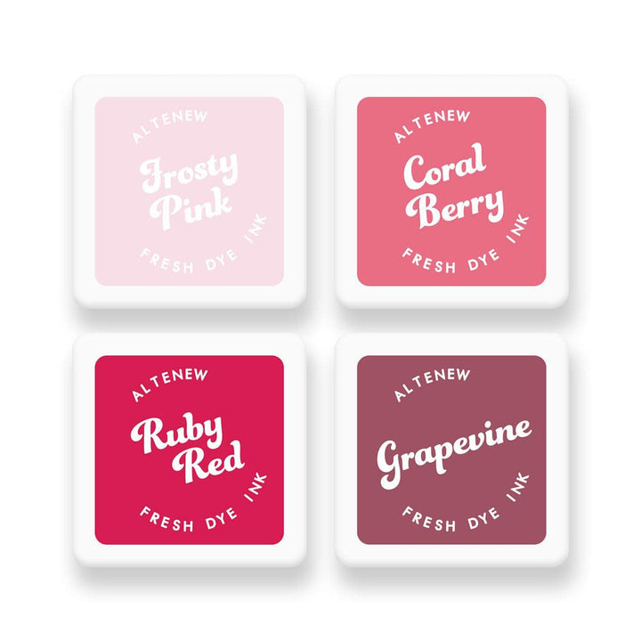 Stewart Superior Inks Red Cosmos Fresh Dye Ink Mini Cube Set