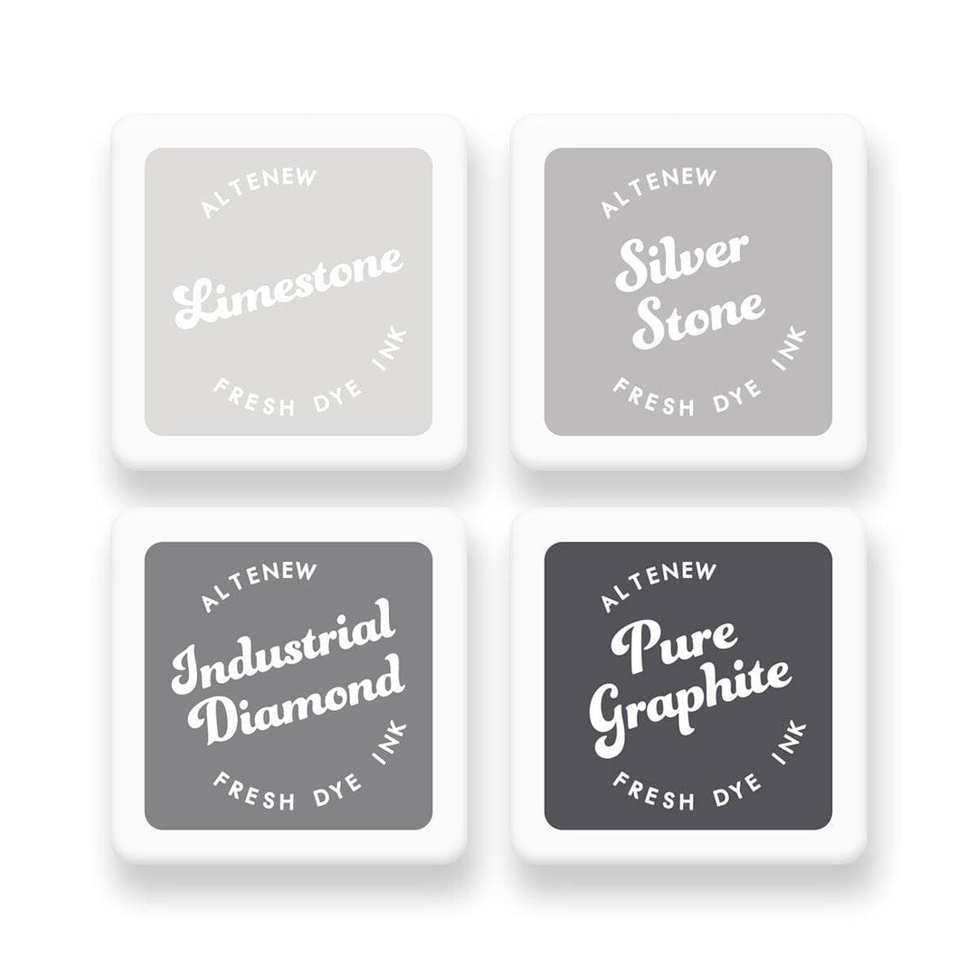 Rock Collection Fresh Dye Ink Mini Cube Set