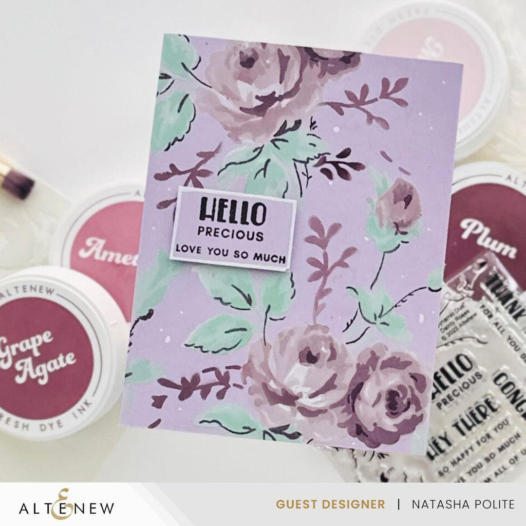 Rose Petal Fresh Dye Ink Mini Cube Set