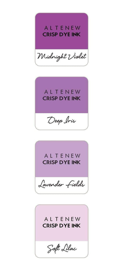 Stewart Superior Inks Shades of Purple Crisp Dye Ink Mini Cube Set