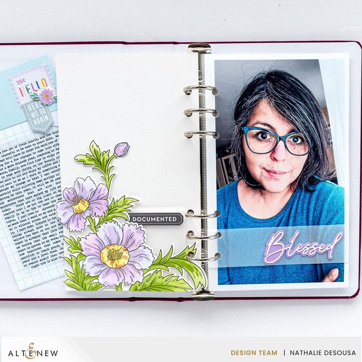 Shades of Purple Fresh Dye Ink Mini Cube Set