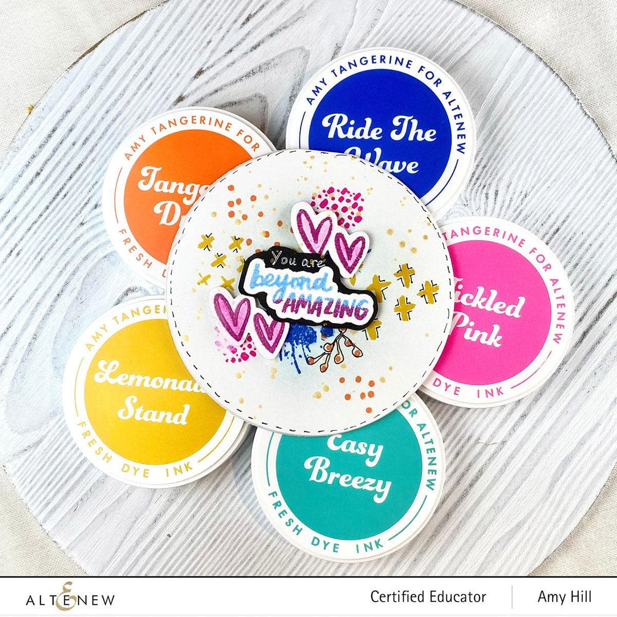 Summer Sunrise Fresh Dye Ink 6 Mini Cube Set | Altenew