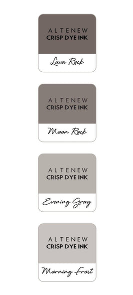 Stewart Superior Inks Warm Gray Crisp Dye Ink Mini Cube Set