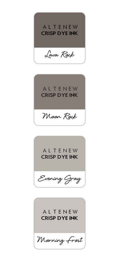 Stewart Superior Inks Warm Gray Crisp Dye Ink Mini Cube Set
