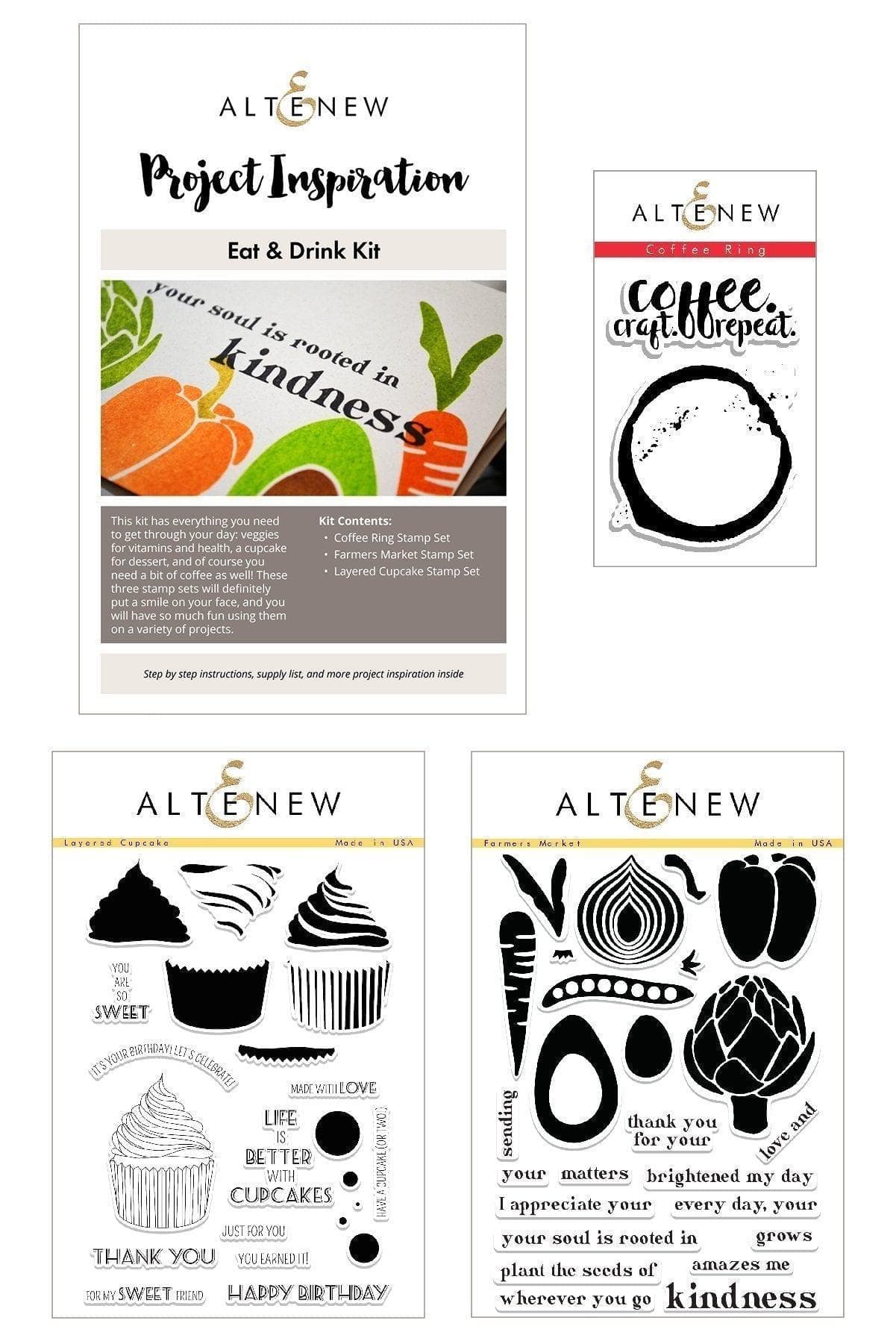 Altenew Kit Eat & Drink Kit