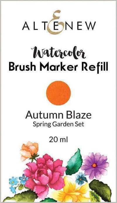 Be Creative Arts Crafts Liquid Watercolor Autumn Blaze Liquid Watercolor - Brush Marker Refill